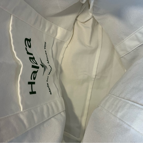 HALARA Green and White Large Tote Bag - Picture 4 of 11